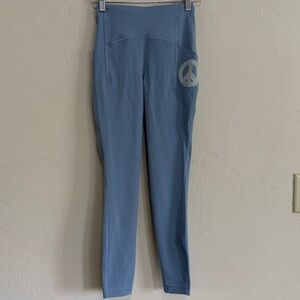 Women's Madhappy Swift Speed 25” Chambray Leggings. Worn Once!